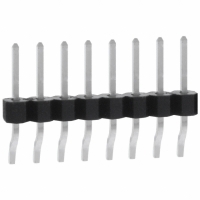 GEC08SBSN-M89 CONN HEADER 8POS .100 RT/A SMD
