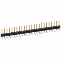 PBC24SBAN CONN HEADER .100 SINGL R/A 24POS