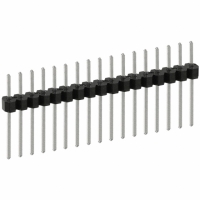 PEC17SAEN CONN HEADER .100 SINGL STR 17POS