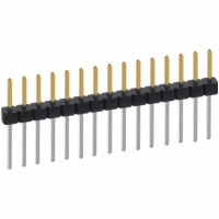 PBC15SACN CONN HEADER .100 SINGL STR 15POS