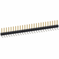 PBC25SBAN CONN HEADER .100 SINGL R/A 25POS