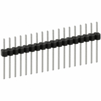 PEC18SADN CONN HEADER .100 SINGL STR 18POS