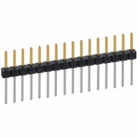 PBC16SACN CONN HEADER .100 SINGL STR 16POS