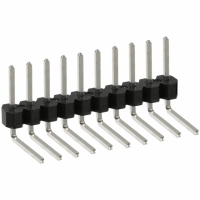 PEC10SBCN CONN HEADER .100 SINGL R/A 10POS