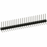 PEC24SGAN CONN HEADER .100 SINGL R/A 24POS