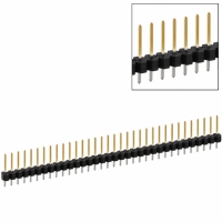 PBC34SFAN CONN HEADER .100 SINGL STR 34POS