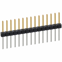 PBC15SFCN CONN HEADER .100 SINGL STR 15POS