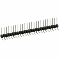 PEC25SGAN CONN HEADER .100 SINGL R/A 25POS