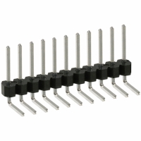 PTC11SGBN CONN HEADER .100 SINGL R/A 11POS