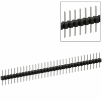 PEC33SABN CONN HEADER .100 SINGL STR 33POS