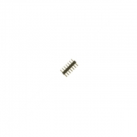 800-10-007-10-002000 CONN HEADER LOPROFILE 7POS .100