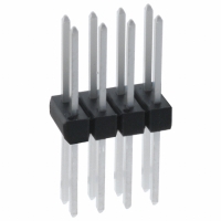 PEC04DFCN CONN HEADER .100 DUAL STR 8POS