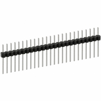 PEC25SADN CONN HEADER .100 SINGL STR 25POS