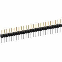 PBC25SABN CONN HEADER .100 SINGL STR 25POS