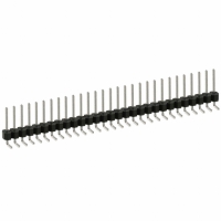 PEC29SGAN CONN HEADER .100 SINGL R/A 29POS