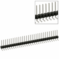 PEC30SGAN CONN HEADER .100 SINGL R/A 30POS