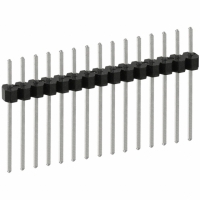 PEC15SAFN CONN HEADER .100 SINGL STR 15POS