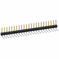 PBC23SBBN CONN HEADER .100 SINGL R/A 23POS
