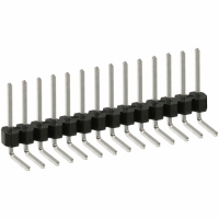 PTC14SGBN CONN HEADER .100 SINGL R/A 14POS