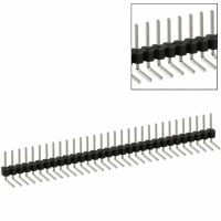 PEC31SBBN CONN HEADER .100 SINGL R/A 31POS