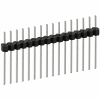PEC16SAGN CONN HEADER .100 SINGL STR 16POS