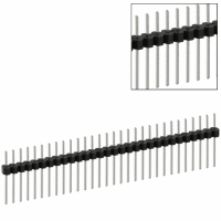 PEC30SADN CONN HEADER .100 SINGL STR 30POS