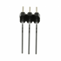 PBC03SBEN CONN HEADER .100 SINGL R/A 3POS