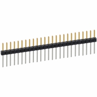 PBC25SACN CONN HEADER .100 SINGL STR 25POS