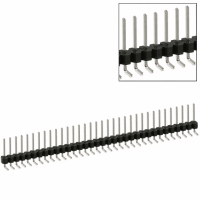 PEC34SGAN CONN HEADER .100 SINGL R/A 34POS