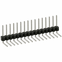 PTC16SGBN CONN HEADER .100 SINGL R/A 16POS
