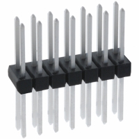 PEC07DFCN CONN HEADER .100 DUAL STR 14POS