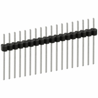 PEC18SAGN CONN HEADER .100 SINGL STR 18POS