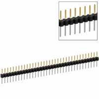 PBC35SABN CONN HEADER .100 SINGL STR 35POS