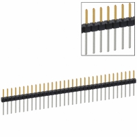 PBC33SADN CONN HEADER .100 SINGL STR 33POS