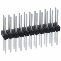PEC11DFCN CONN HEADER .100 DUAL STR 22POS