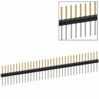 PBC34SFBN CONN HEADER .100 SINGL STR 34POS