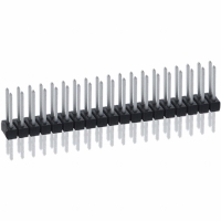 PEC19DFBN CONN HEADER .100 DUAL STR 38POS