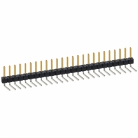PBC25SBCN CONN HEADER .100 SINGL R/A 25POS
