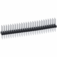 PEC25DFBN CONN HEADER .100 DUAL STR 50POS