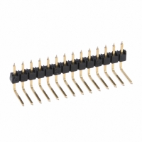 929550-01-14-I CONN HEADER .100 SNGL R/A 14POS