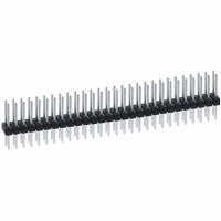 PEC28DFBN CONN HEADER .100 DUAL STR 56POS