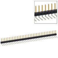 PBC35SBCN CONN HEADER .100 SINGL R/A 35POS