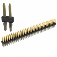 75102-0072 CONN HDR DUAL 68POS .100 SRT AU