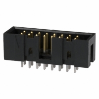 1761602-6 CONN HEADER LOPRO STR 16POS 15AU