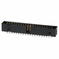 1-1761603-3 CONN HEADER LOPRO STR 40POS 30AU