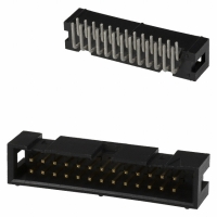 1761604-9 CONN HEADER LOPRO R/A 26POS 15AU