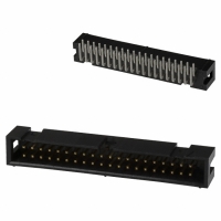 1-1761604-3 CONN HEADER LOPRO R/A 40POS 15AU