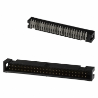 1-1761604-5 CONN HEADER LOPRO R/A 50POS 15AU