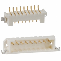 DF3D-9P-2H(50) CONN HEADER 9POS 2MM R/A GOLD