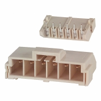 DF7-6P-3.96DS(26) CONN HEADER 6POS 3.96MM R/A GOLD